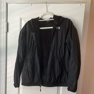 The North Face size medium fleece rain jacket